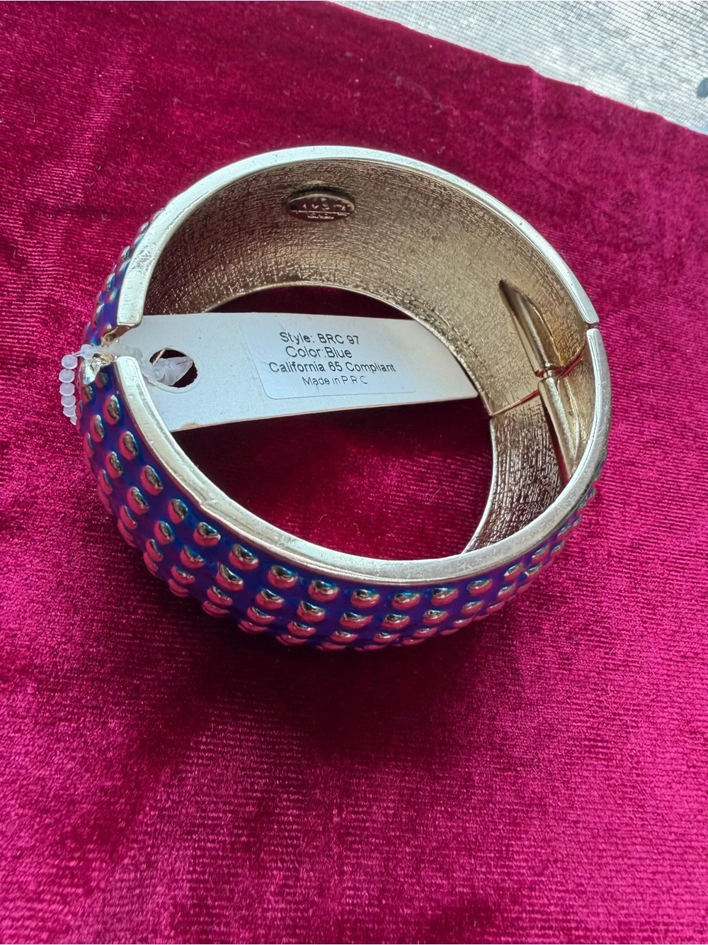 Amrita Singh Blue Bangle Bracelet
